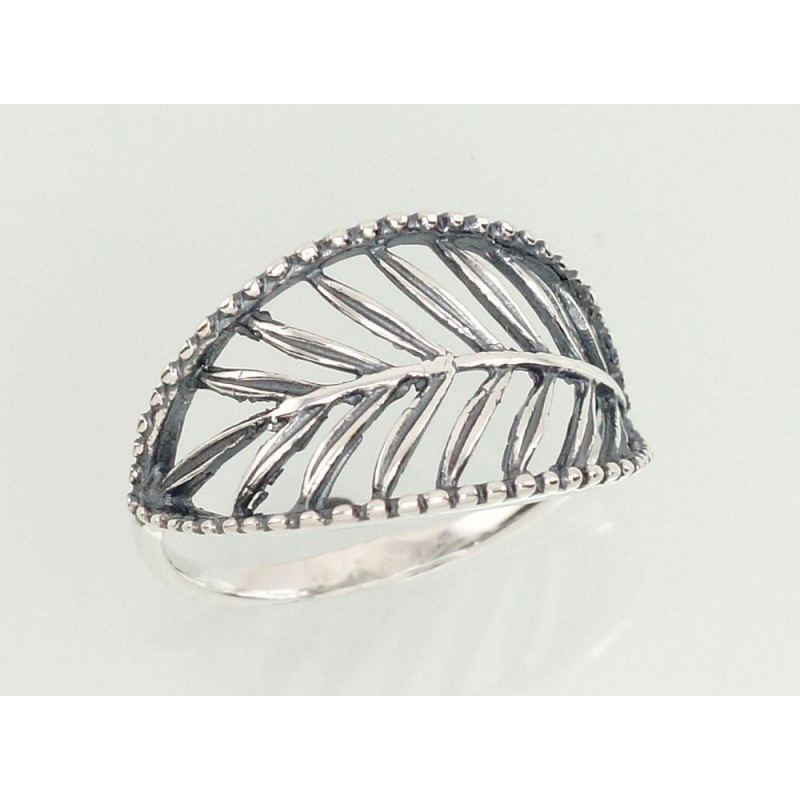 Sudraba gredzens 2101179(POx-Bk), Sudrabs 925°, oksids (pārklājums)