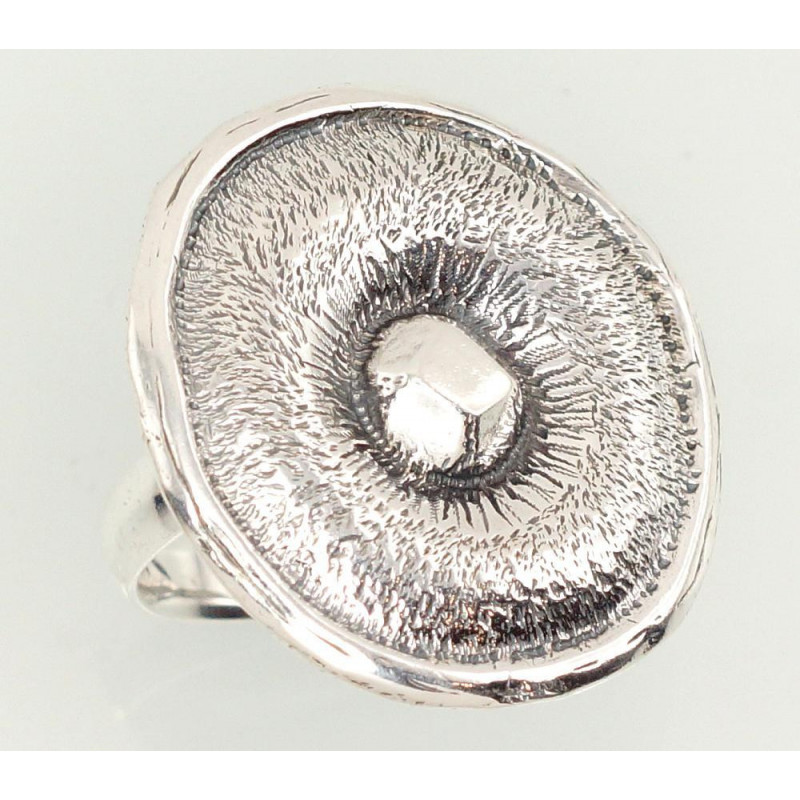 Silver ring 2101186(POx-Bk), Silver 925°, oxide (Plating)