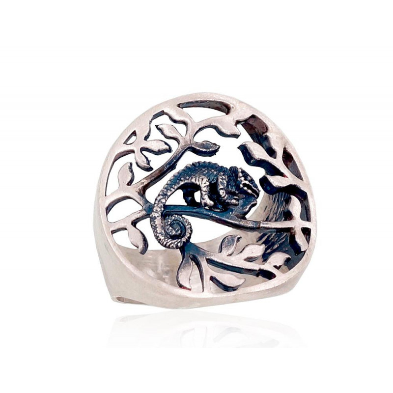 Sudraba gredzens 2101400(POx-MattB), Sudrabs 925°, oksids (pārklājums)