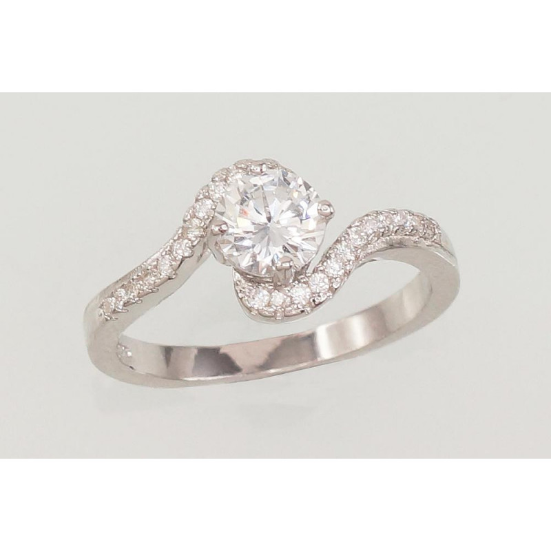 Sudraba gredzens 2101552(PRh-Gr)_CZ, Sudrabs 925°, rodijs (pārklājums), Cirkoni