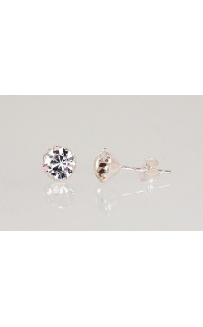 Silver stud earrings 2202666_CZ, Silver 925°, Zirkons