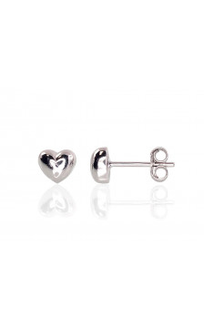 Silver stud earrings 2202963(PRh-Gr), Silver 925°, Rhodium (Plating)
