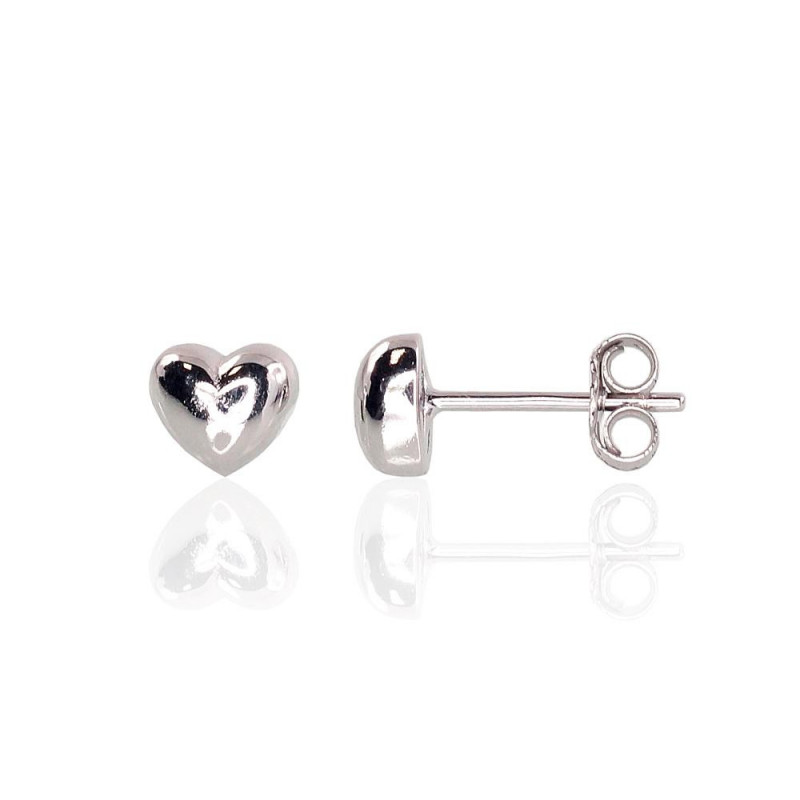 Silver stud earrings 2202963(PRh-Gr), Silver 925°, Rhodium (Plating)