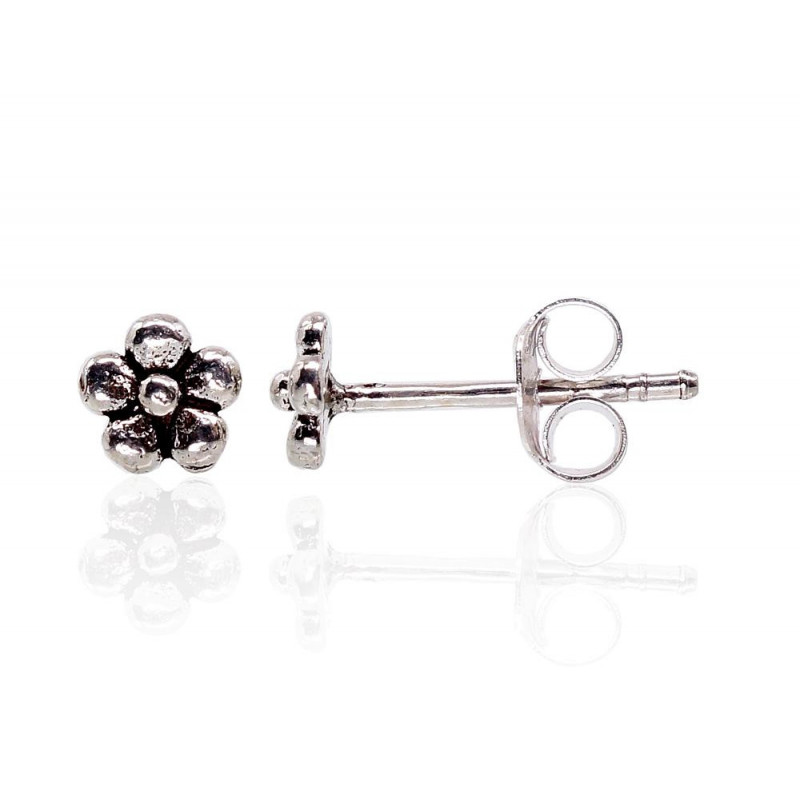 Silver stud earrings 2203339(POx-Bk), Silver 925°, oxide (Plating)