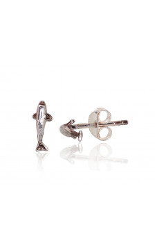 Silver stud earrings 2203389(POx-Bk), Silver 925°, oxide (Plating)