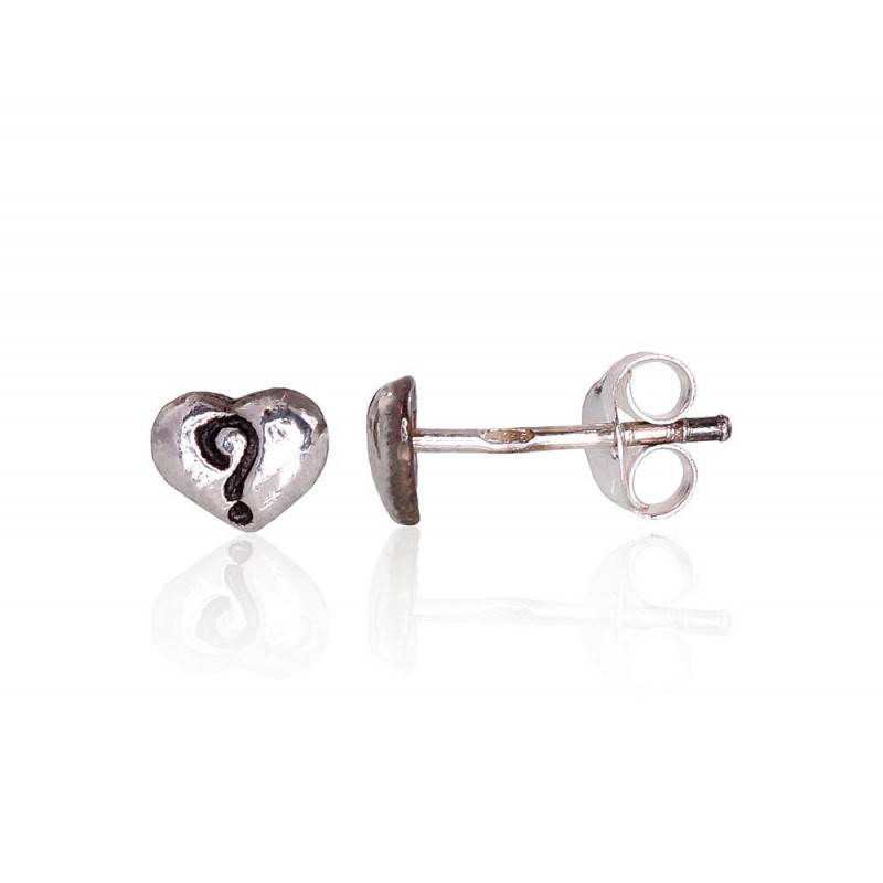 Silver stud earrings 2203424(POx-Bk), Silver 925°, oxide (Plating)
