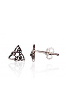 Silver stud earrings 2203437(POx-Bk), Silver 925°, oxide (Plating)