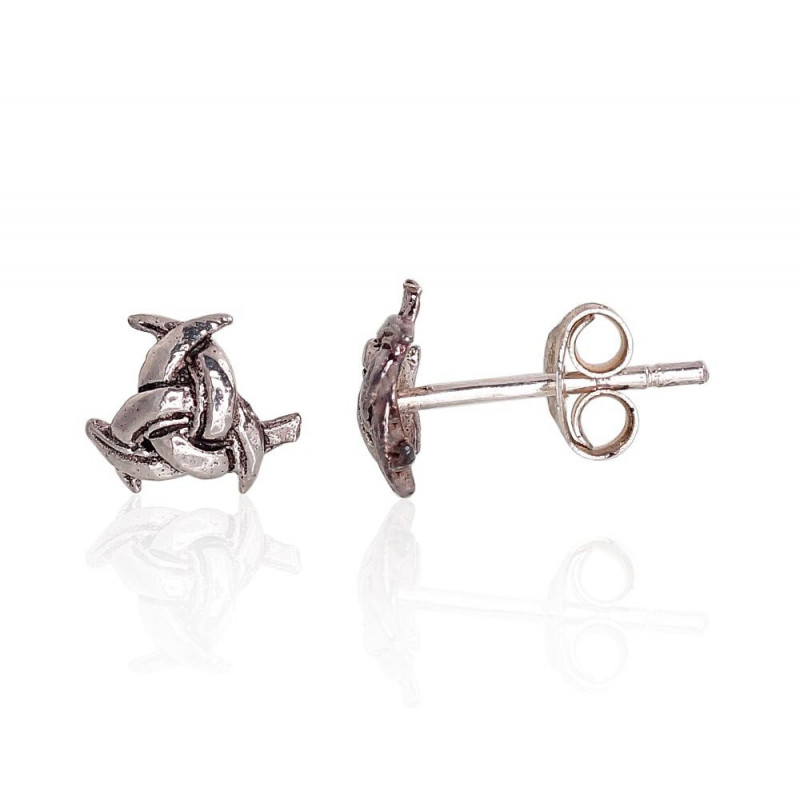 Silver stud earrings 2203439(POx-Bk), Silver 925°, oxide (Plating)