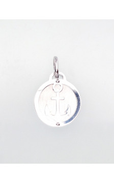 Silver pendant 2301117(PRh-Gr), Silver 925°, Rhodium (Plating)