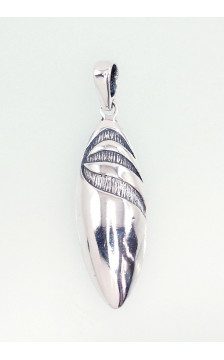 Silver pendant 2301519(POx-Bk), Silver 925°, oxide (Plating)