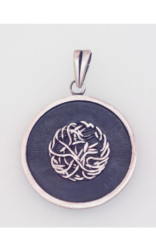 Sidabrinis pakabukas 2301683(Matt+POx-MattBk), Sidabras 925°, oksidas (padengti)