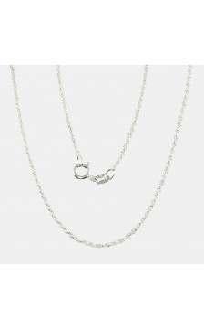 Sidabrinė grandinėlė Rope 1,3 mm 2400055, Sidabras 925°