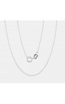 Silver chain Anchor round 1 mm 2400061, Silver 925°