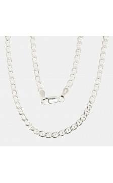 Silver chain Marina 3 mm , diamond cut 2400068, Silver 925°