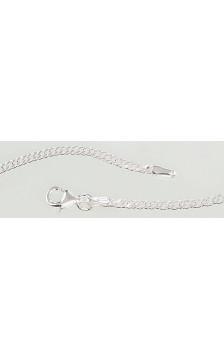 Silver chain Rombo 2 mm , diamond cut 2400079, Silver 925°