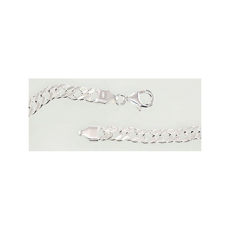 Silver chain Rombo 5.5 mm , diamond cut 2400090, Silver 925°