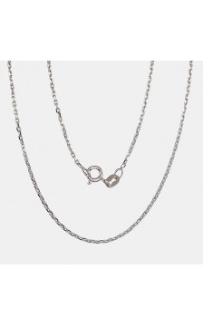 Hõbekett Anchor 1.2 mm , kantide teemanttöötlus 2400094(PRh-Gr), Hõbe 925°, roodium (kate)