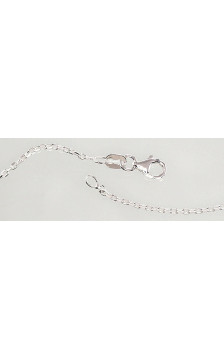 Silver chain Anchor 1.2 mm , diamond cut 2400094, Silver 925°