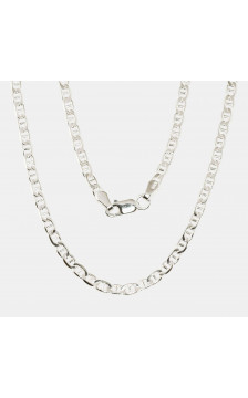 Silver chain Marina 3 mm , diamond cut 2400103, Silver 925°