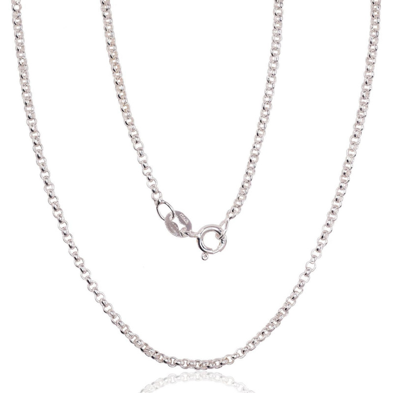 Silver chain Rollo 2 mm 2400143, Silver 925°