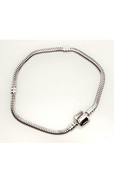 Silver bracelet 2600113(PRh-Gr), Silver 925°, Rhodium (Plating)