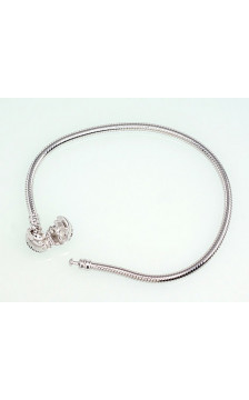 Sidabrinės apyrankės 2600274(PRh-Gr), Sidabras 925°, rodis (padengti)