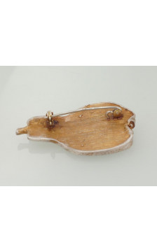 Hõbepross 2920088(Matt+POx-MattY)_GR-2, Hõbe 925°, oksüüd (kate), Granaat