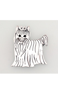 Sudraba piespraude 2920138(Matt+POx-MattBk)_CZ-BK, Sudrabs 925°, oksids (pārklājums), Cirkoni