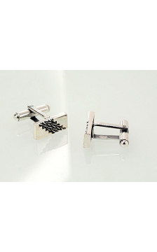 Silver cufflinks 2940019(POx-Bk), Silver 925°, oxide (Plating)