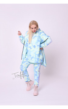 Cotton TAFFI jumper-parkka light blue 5