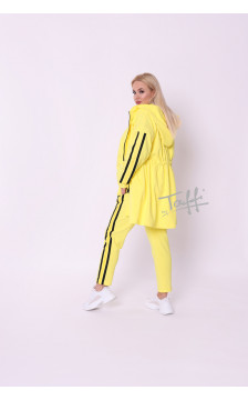 Puuvillane TAFFI kampsun-parkka yellow 7