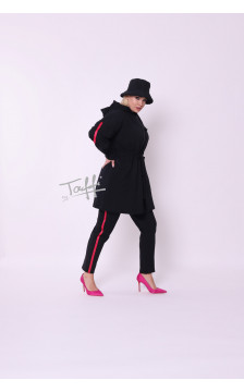 Cotton TAFFI jumper-parkka black 8