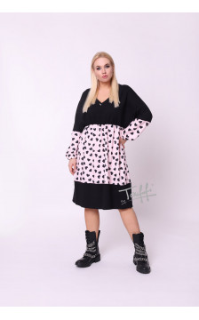 TAFFI cotton dress Hearts 11
