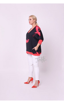 TAFFI pluus Bird Coral 18