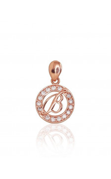 Kuldripats 1300123(Au-R)_CZ, Punane Kuld 585°, Tsirkonid