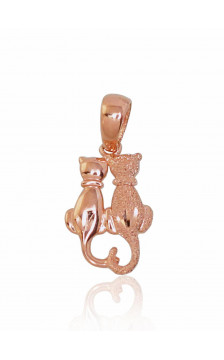 Zelta kulons 1300607(Au-R+Au-MattR), Sarkanais Zelts 585°