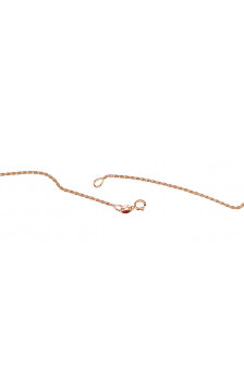 Gold chain Snail 1.15 mm 1400039(Au-R), Red Gold 585°