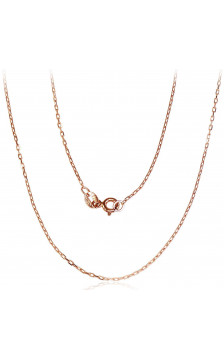 Auksinė grandinėlė Anchor 1.2 mm , briaunų apdirbimas deimantu 1400043(Au-R), Raudonas Auksas 585°